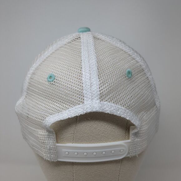 Clearwater Beach 1915 Snapback Trucker Hat Blue OS Adjustable Mesh Surfstyle - Picture 5 of 8